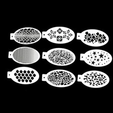 Bowitzki Face Paint Stencils Animal Texture Face Painting Stencils Templates