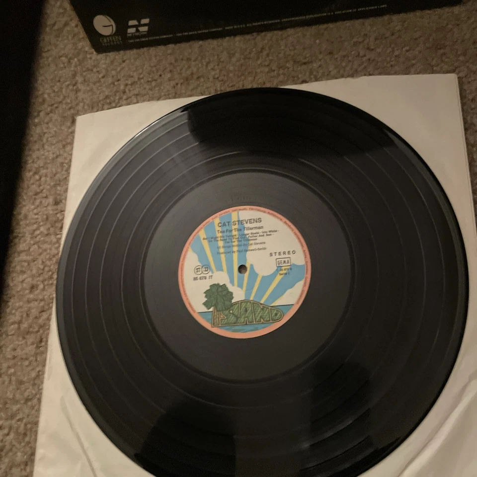 CAT STEVENS, Tea For The Tillerman, LP German Pressing Gatefold Import EX - Image 4 of 4