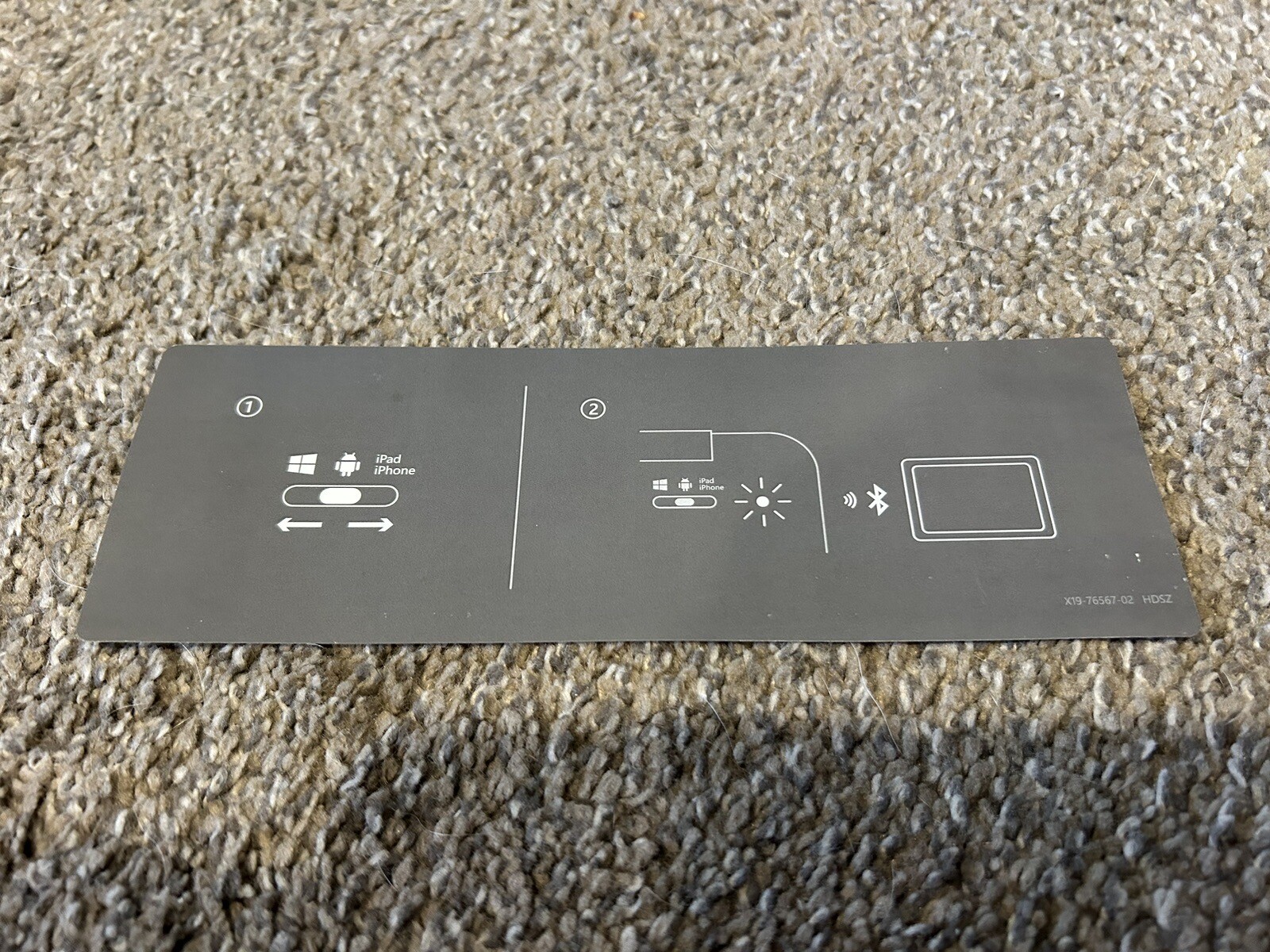 Microsoft Universal Mobile Keyboard For iPad, iPhone, Android, Windows Tablets