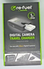 Digipower Refuel Digital Camera Travel Charger for Nikon batteries