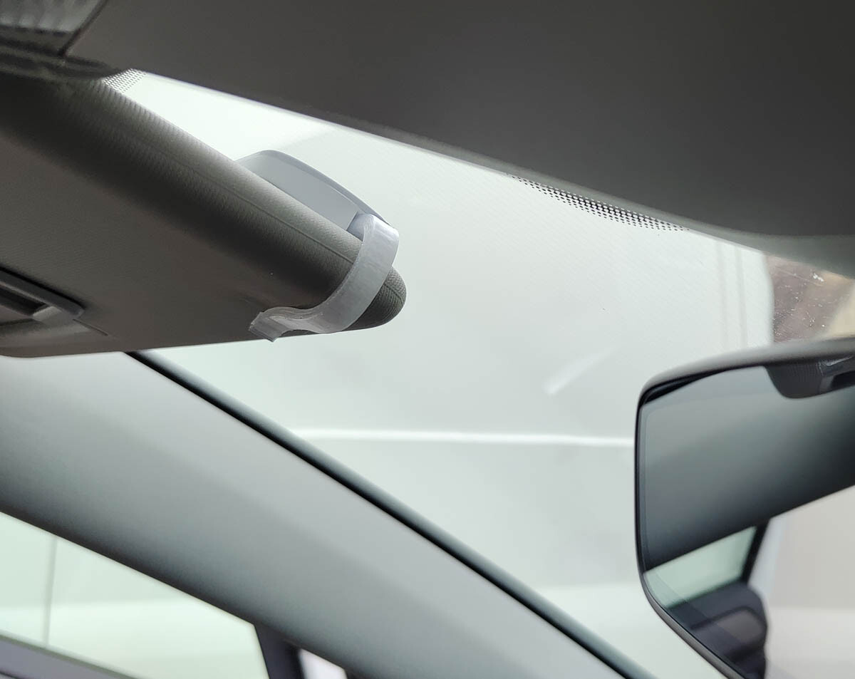 Generico Maut Halterung - 4 Stück Weiß Für Kapsch TRP-4010 Autobahnmaut