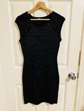 Express Navy Blue Body-Con Dress (Size S/P)