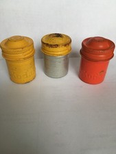 Vintage Film Canisters Lot of 3 Total-2 Kodak 1 Unbranded