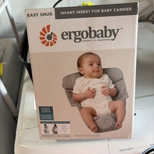 ERGObaby 'Easy Snug' Cotton Poplin Baby Insert in Grey - New Open Box