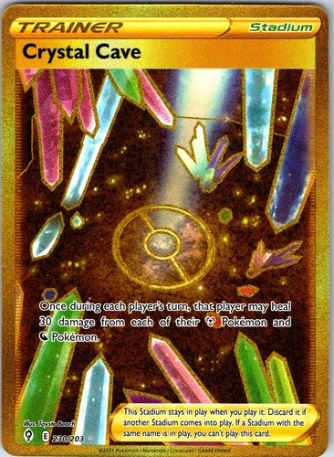 Crystal Cave (Secret) 230/203 SWSH07: Evolving Skies Holo NM
