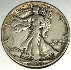 1933 S Walking Liberty Silver Half Dollar- VF Condition - FREE SHIPPING - 1998
