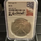 US Mint 2020 American Silver Eagle $1 1 oz .999 Silver NGC MS70