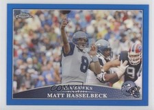 2009 Topps Chrome Blue Refractor Matt Hasselbeck #TC41 0q3