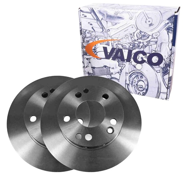 2X Vaico Bremsscheiben 262Mm Voll Vorne Passend FüR Mercedes 190 | V30-40005-image