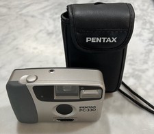 Pentax PC-330 35mm with 26mm Lens Carrying Case Tested Works