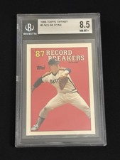 1988 Topps Record Breakers Nolan Ryan #6 Collector's Edition (Tiffany) Astros