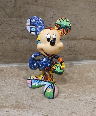 Official Disney x Romero Britto Summer Fun Mickey Mouse Figurine 4020811