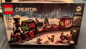 Lego Creator Expert 10254 Winter Holiday Train 100% Complete W/PowerFunctions