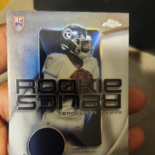 Topps 2025 Chrome Rookie Relics Cam Ward Tennessee Titans #RR-GW Football