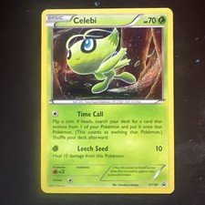 Pokémon TCG Celebi XY Black Star Promos Holo Card XY187 LP Pokemon TCG