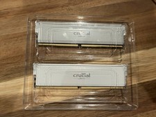 Crucial Pro DDR5 64GB 6400MHz White Computer RAM Kit CL40 (2x32GB) ✅ Open Box! ✅