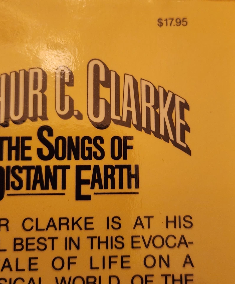 The Songs of Distant Earth by Arthur C. Clarke – 1986 First Edition, Hardcover - Image 2 of 4