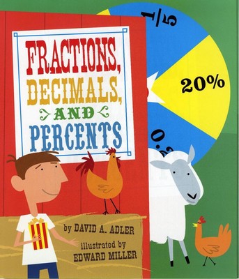 Fractions, Decimals, and Percents by David A. Adler (English) Paperback Book