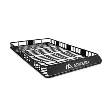 ARKSEN 84 x 50 x 6 Inch Universal Extra Wide 150LB Heavy Duty Roof Rack Cargo...