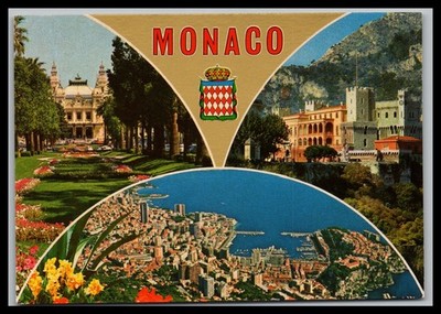 Ansichtskarte La Principauté de Monaco
