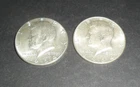Two 1964 Kennedy Half Dollar. 90% Silver.  Very NIce Coins