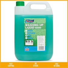 Fresh Lemon Scented Non Sensitive Washing Up Liquid Degreasing Refill 5L 4.40 per litre