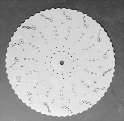 2- SIDE W/30 PATTERNS EMBROIDERY DISC FOR NECCHI SUPERNOVA SEWING MACHINE