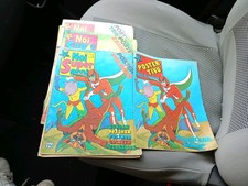 NOI SUPER EROI 25   Edizioni TV Con  POSTER Hurricane Polimar 1981