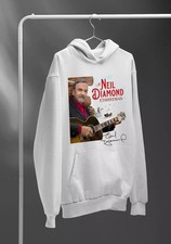 neil Diamond Merry Christmas Hoodie White Unisex All Sizes 1PT1506