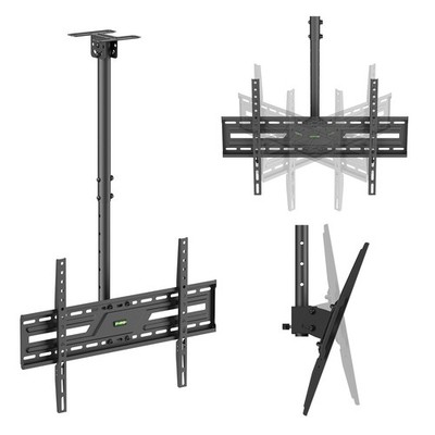 TV Deckenhalterung TV Halterung 37 86'' VESA 600 × 400 max 50 kg Schwarz