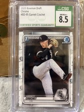 2020 Bowman Draft BD-95 Garrett Crochet Chrome