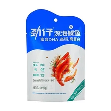 JINZAI Deep-Sea Anchovies Fish ,Barbecue Flavor, 2.04 oz