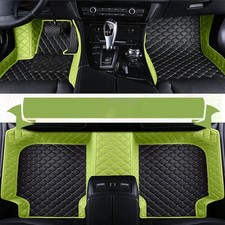 Custom Leather Car Floor Mats For Suzuki Swift Sx4 2005-2014 Waterproof Carpets