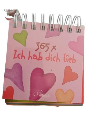 365x Ich hab dich lieb Geschenkbuch Pattloch Deutsch Liebesbotschaften