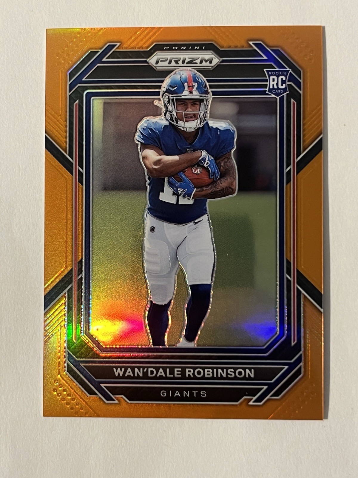 2022 Panini Prizm - Rookies Orange Prizm #315 Wan'Dale Robinson */249 (RC)