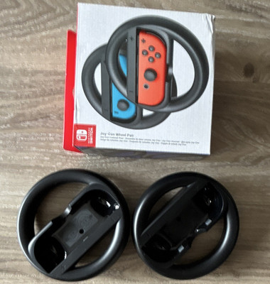 Nintendo Switch Joy-Con Lenkrad-Set Joy-Con Wheel Pair schwarz 2 Stk HAC-026