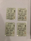 Cleveland Barons Playoff Hockey Home Game A, B, C, D 4 Lot, Unknown Year