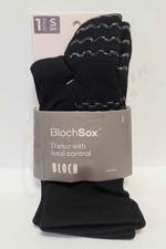 Blochsox Women's Original Dance Socks Small 5.5 - 7 Black A1000