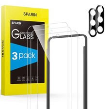 For Samsung Galaxy S24 3 2 Pack Screen Protector  Camera Lens Protector, Anti-S
