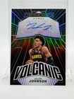 2022-23 Panini Obsidian Black Holo #VS-JAH / JALEN JOHNSON (AUTO #'d / 75) Hawks