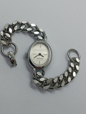 Vintage Beautiful BULER NOS? PERFECT Condition Watch And Unique Bracelet Check  