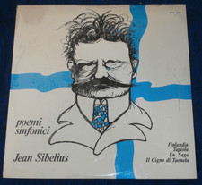 Jean SIBELIUS – Tone Poems - ADRIAN BOULT Promenade 1970 ITALY Vanguard - SEALED
