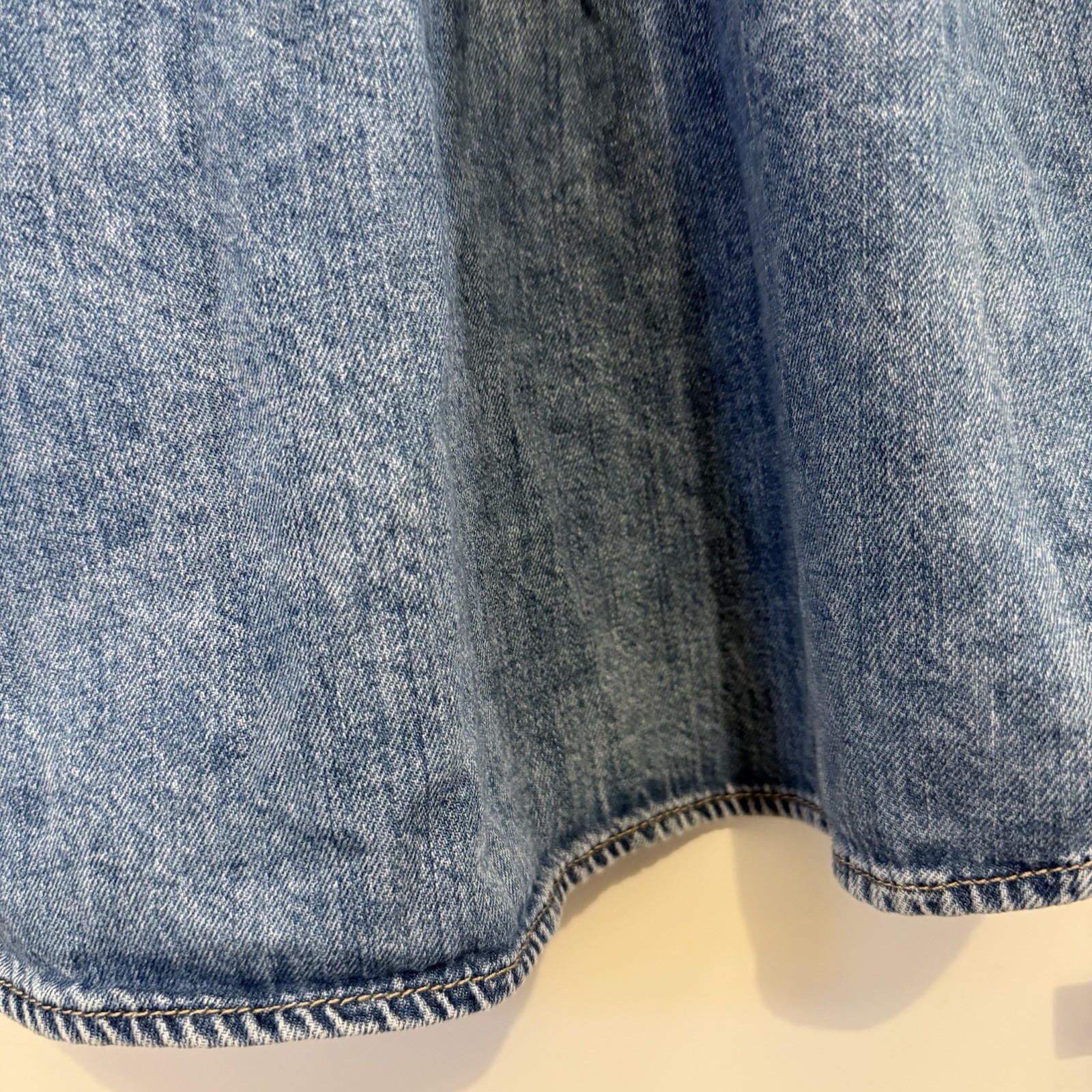 Universal Thread midweight denim Oversized Shirt … - image 10