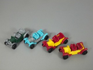 AUTOS: Oldtimer EU 1991 4 versch. mit intaktem Lenkrad Varianten!