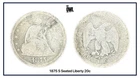 1875-S Twenty 20 Cent Piece Coin Seated Liberty