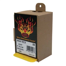 High Teck Products DS34Y Spreader, 4 in W, Plastic, Yellow, Tapered Edge