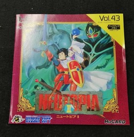 Hudson Soft PC Engine HU Card Neutopia II Used