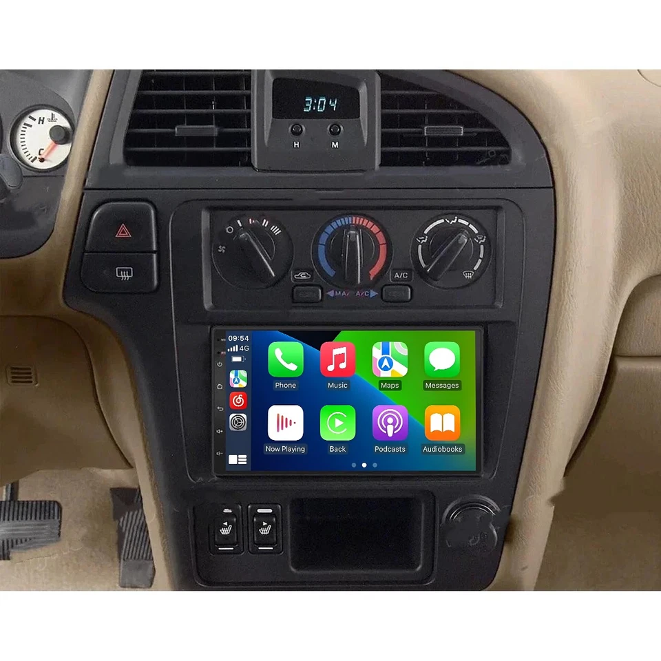 Radio de coche 32 GB Carplay Android 15 GPS NAVEGACIÓN WIFI BT para Nissan Pathfinder 2000-04 Foto 3 de 4