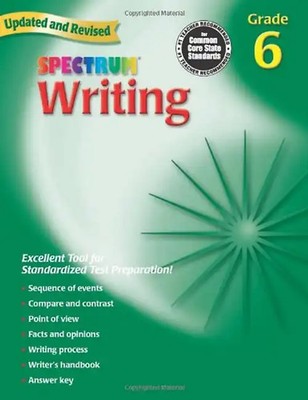 Spectrum Writing: Grade 6