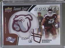 2015 Upper Deck Sweet Spot Helmets Benardrick McKinney #SS-BM 0a1